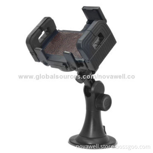 GPS Car Holder, Easy to Install and Release, 85-175mm Clamp Arm Extending Range
